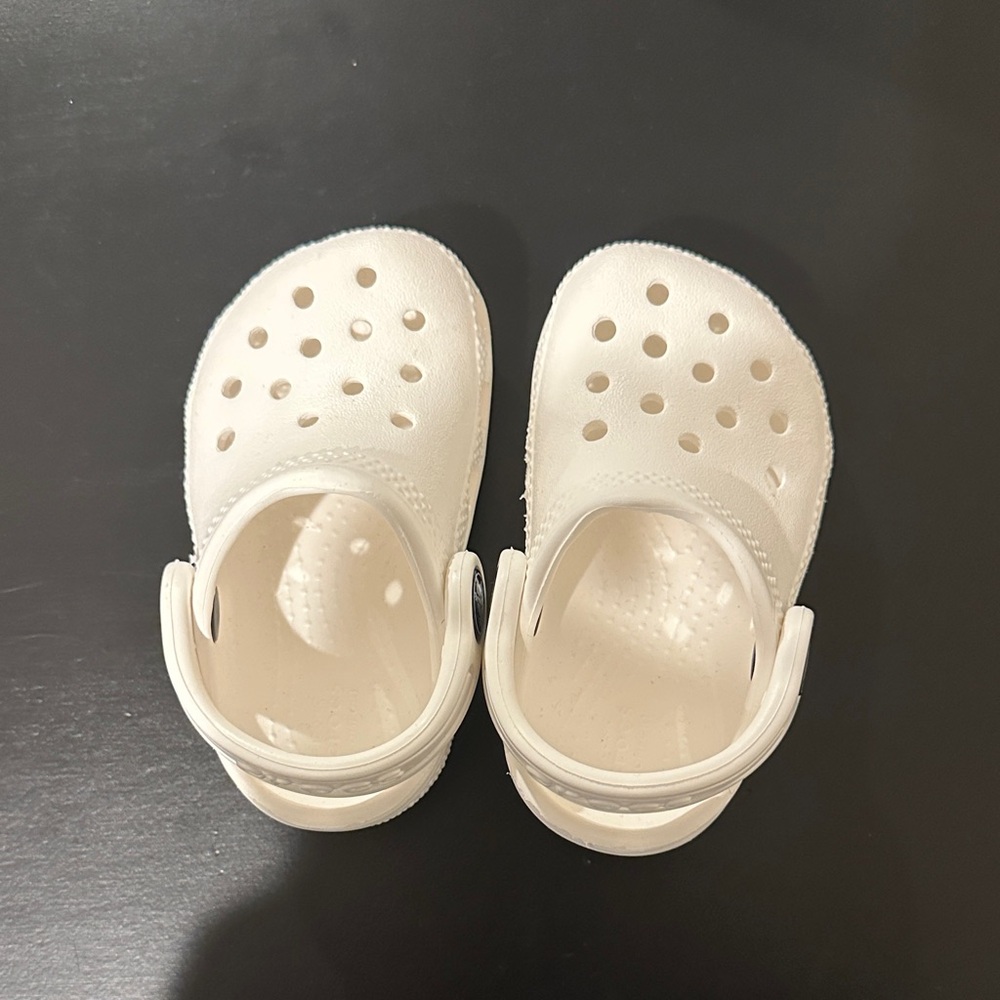 CROCS Kids Cream Sandals